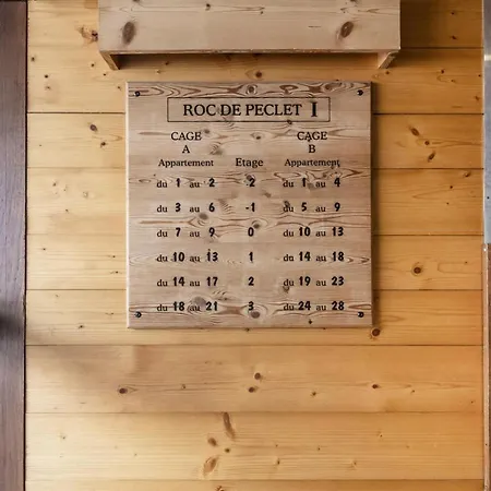 Roc De Peclet 1 - Location: Joli Pour 4 Face Aux Pistes Mae-9040 Apartament